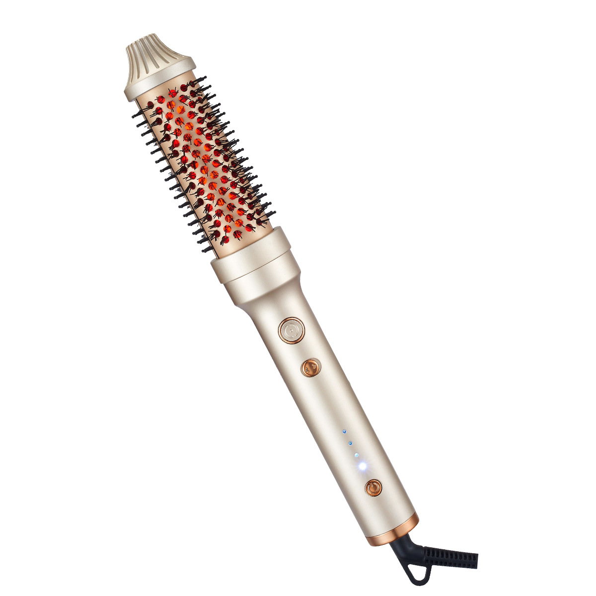 Ceramic Curling Iron Collection — Auto-Rotating Comb & LCD Digital Wands