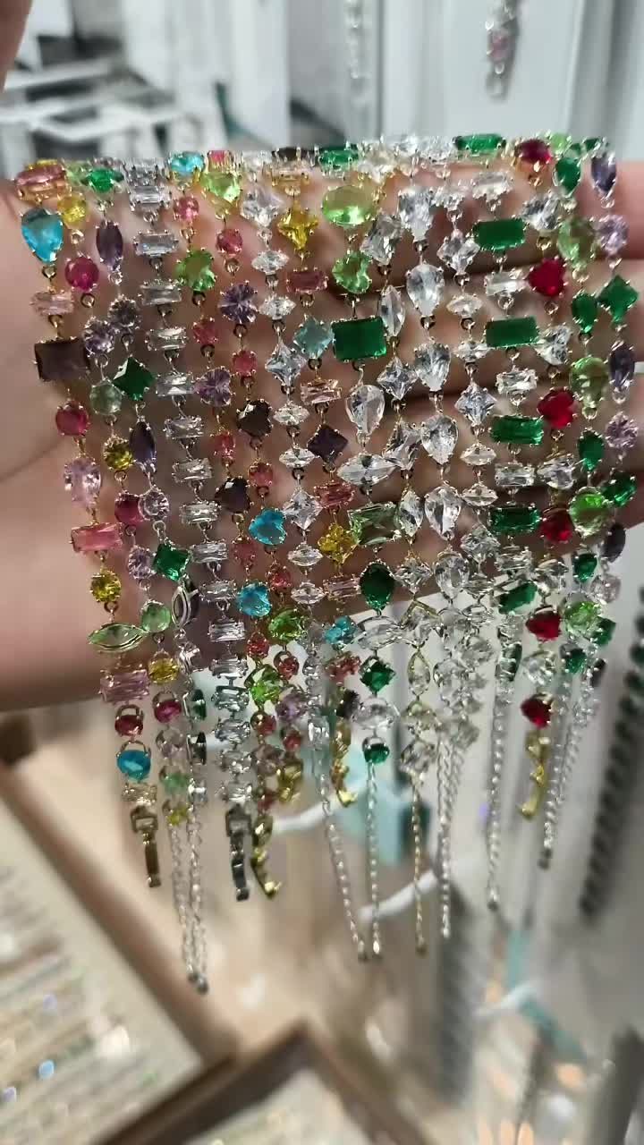 Factory Wholesale Chains & Bracelets Series 2 — 6 Reference Styles, Gold-Plated Copper, Zircon & Moissanite