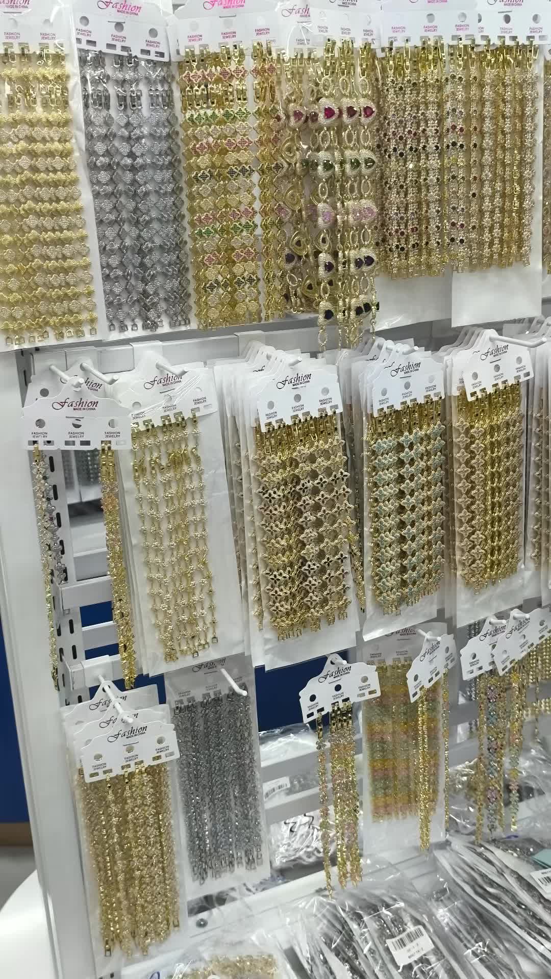 Factory Wholesale Chains & Bracelets Series 2 — 6 Reference Styles, Gold-Plated Copper, Zircon & Moissanite
