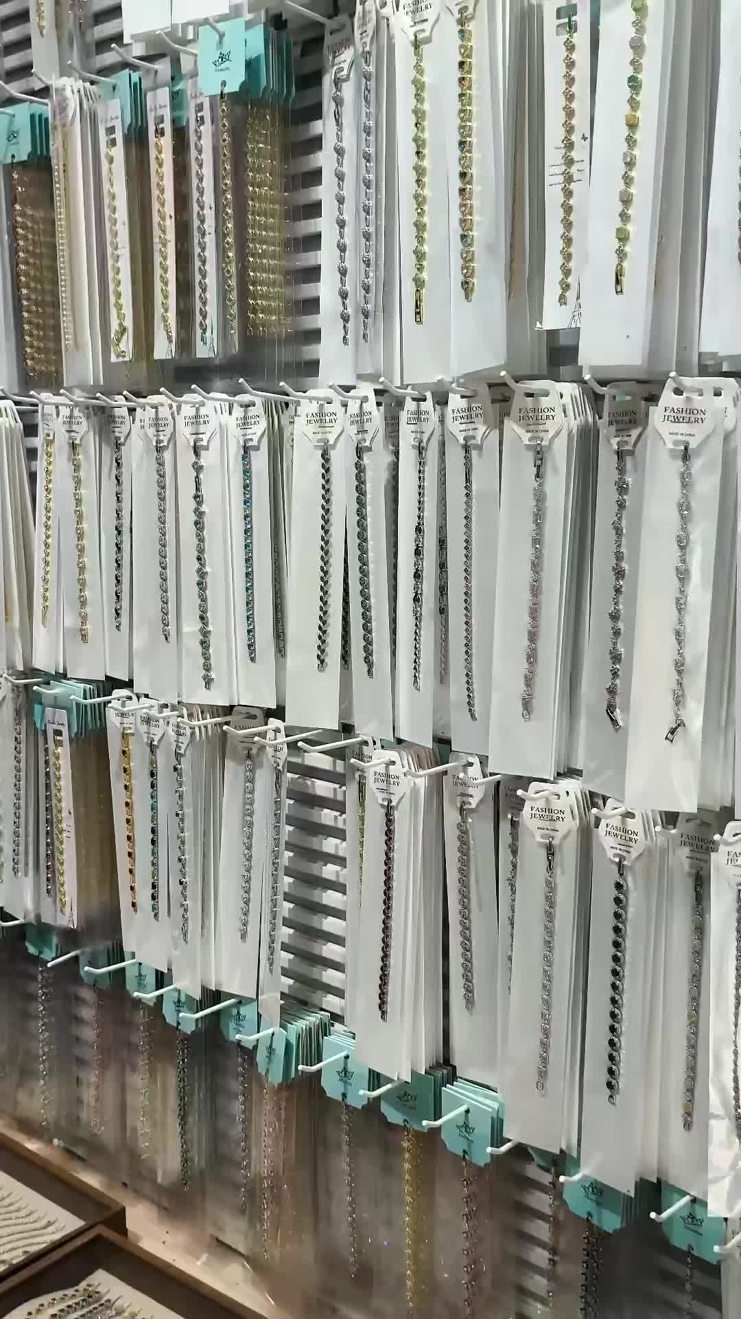 Factory Wholesale Chains & Bracelets Series 2 — 6 Reference Styles, Gold-Plated Copper, Zircon & Moissanite