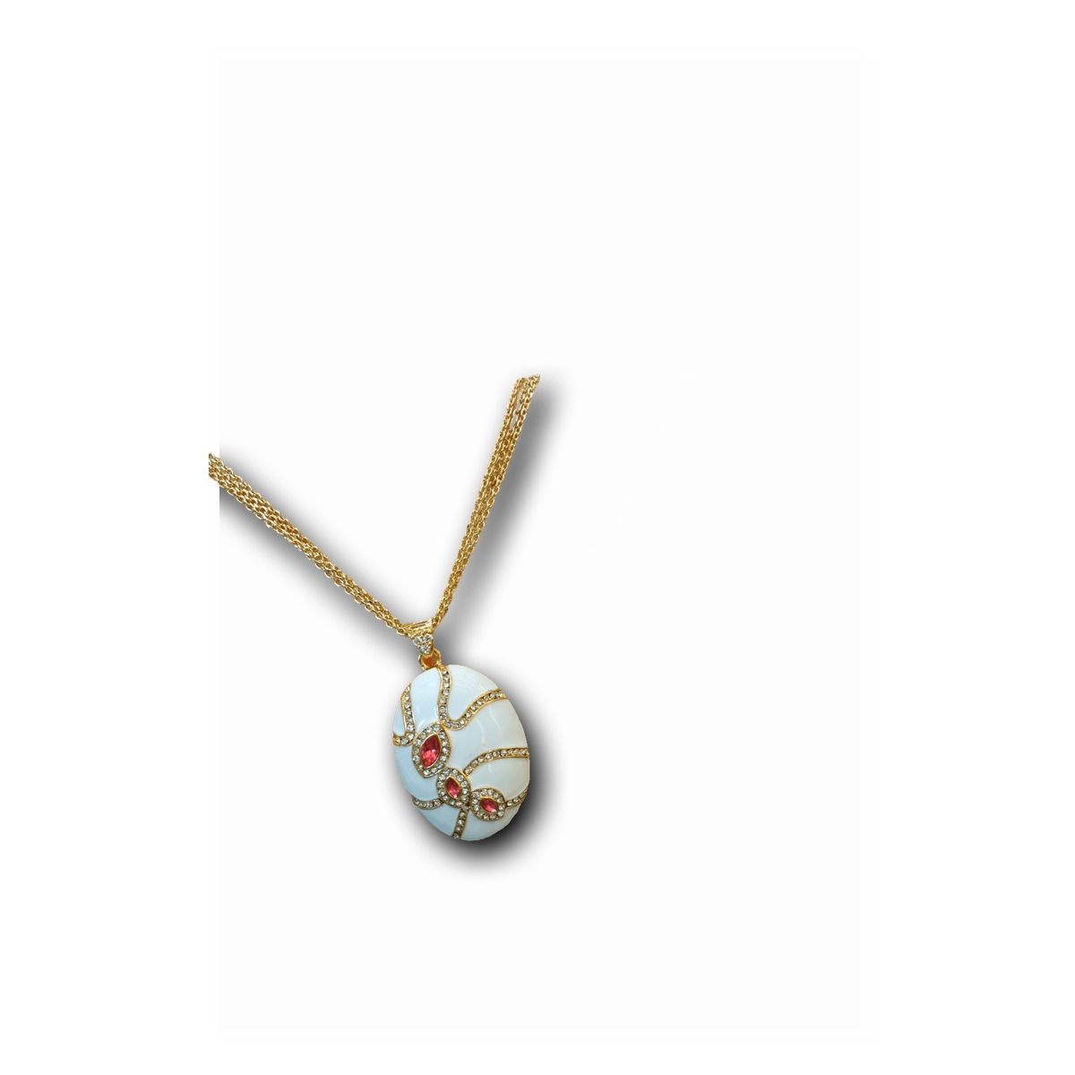 Vintage Gold-Plated Necklace — Style G2165N — AGJewel