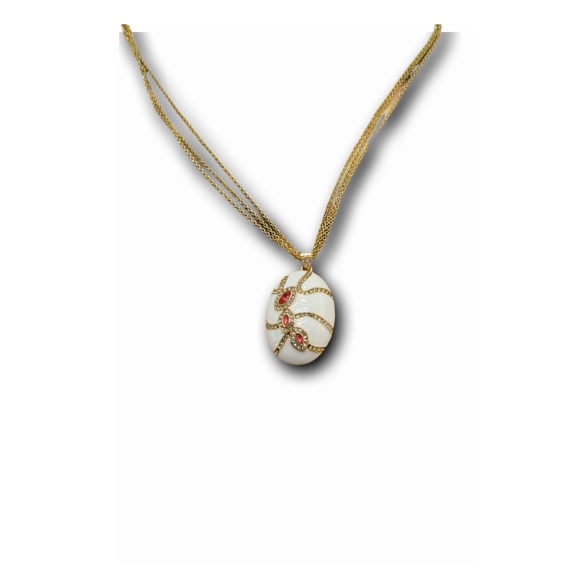 Vintage Gold-Plated Necklace — Style G2165N