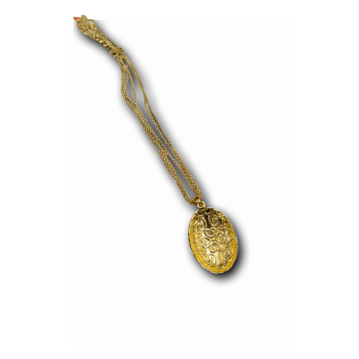 Vintage Gold-Plated Necklace — Style G2165N