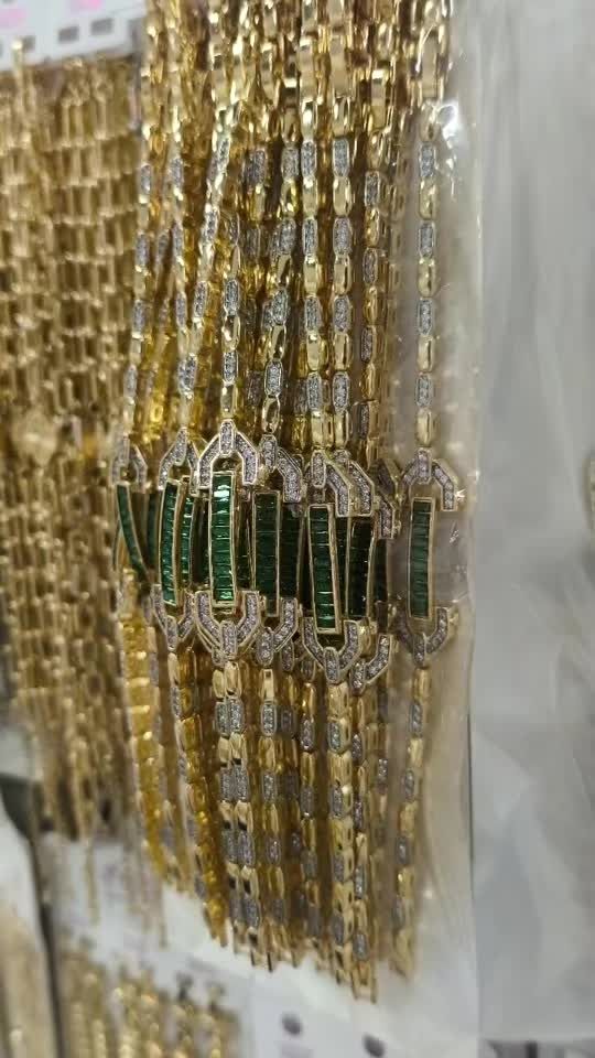 Factory Wholesale Chains & Necklaces — Gold-Plated Copper, Zircon & Moissanite