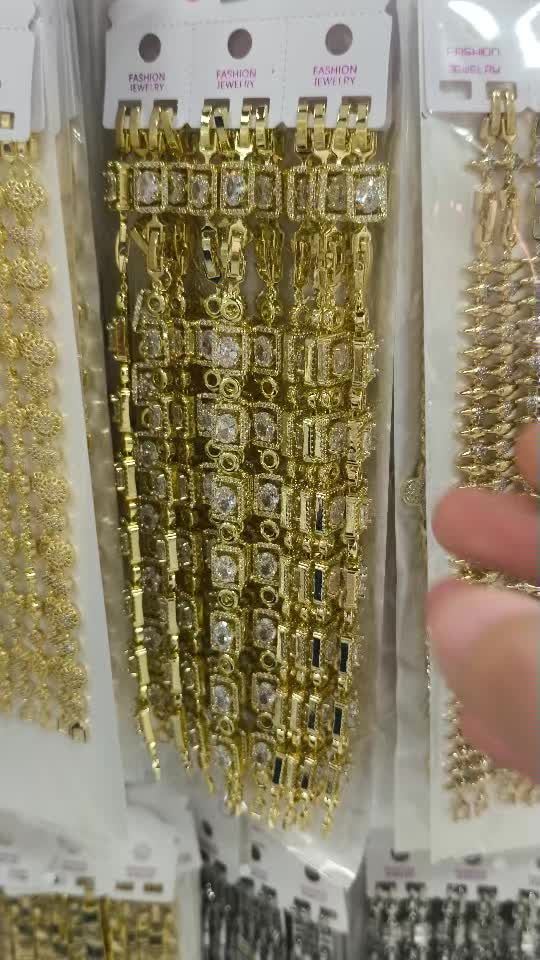 Factory Wholesale Chains & Necklaces — Gold-Plated Copper, Zircon & Moissanite