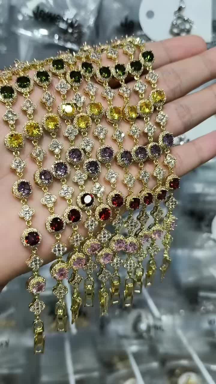 Factory Wholesale Chains & Necklaces — Gold-Plated Copper, Zircon & Moissanite