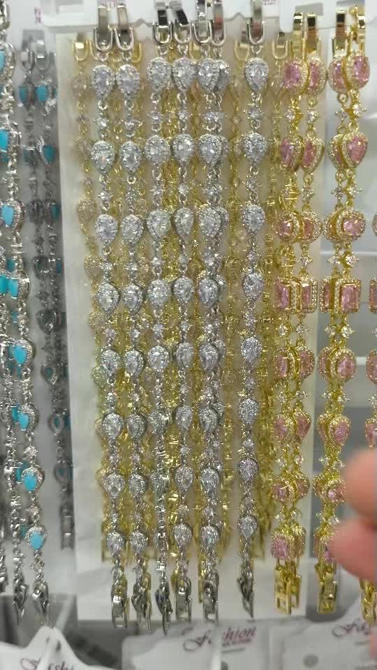 Factory Wholesale Chains & Necklaces — Gold-Plated Copper, Zircon & Moissanite