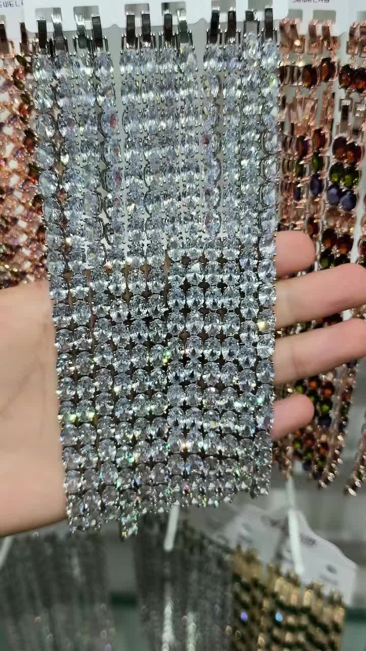 Factory Wholesale Chains & Necklaces — Gold-Plated Copper, Zircon & Moissanite
