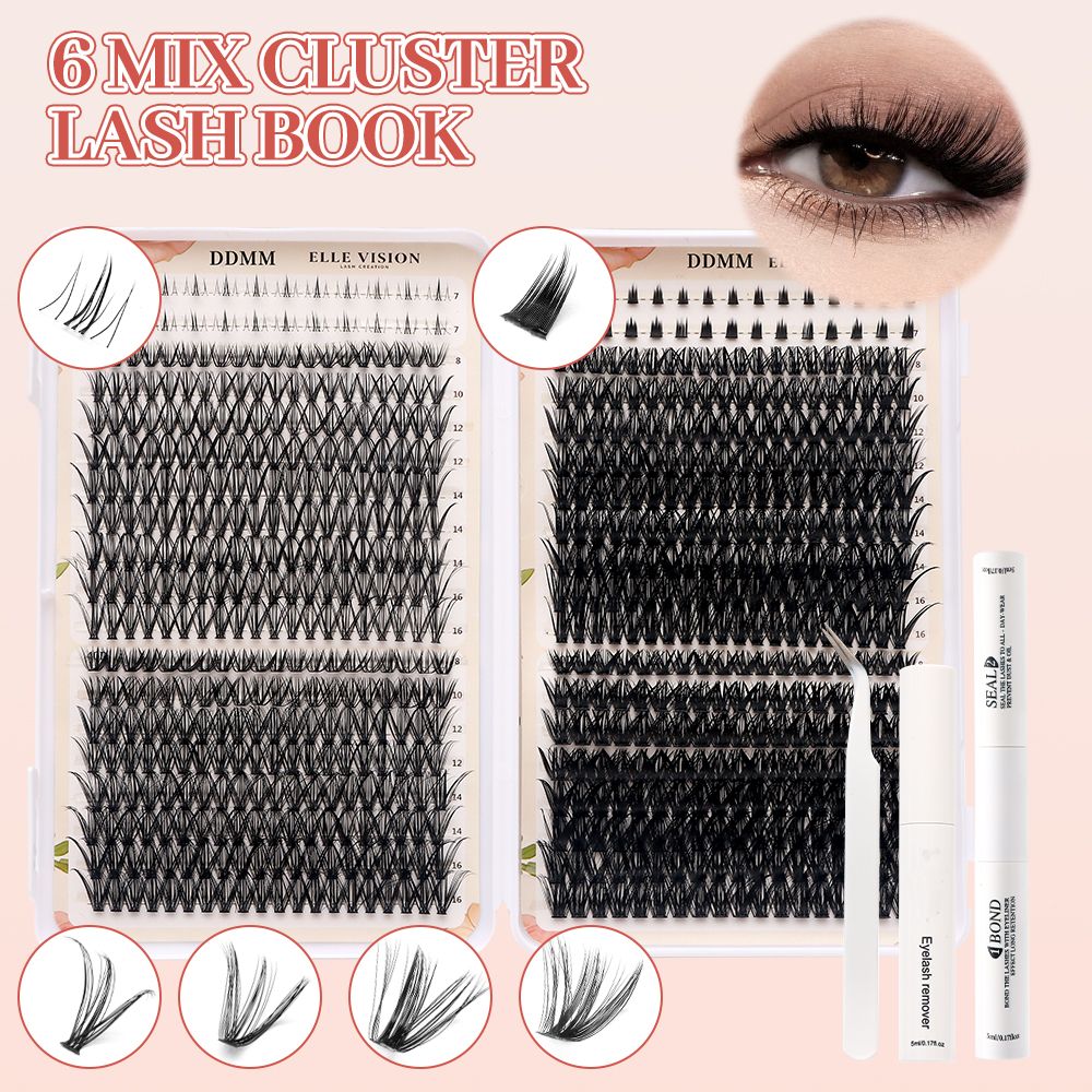 White Coloured False Lashes — YELASH · 2 Styles