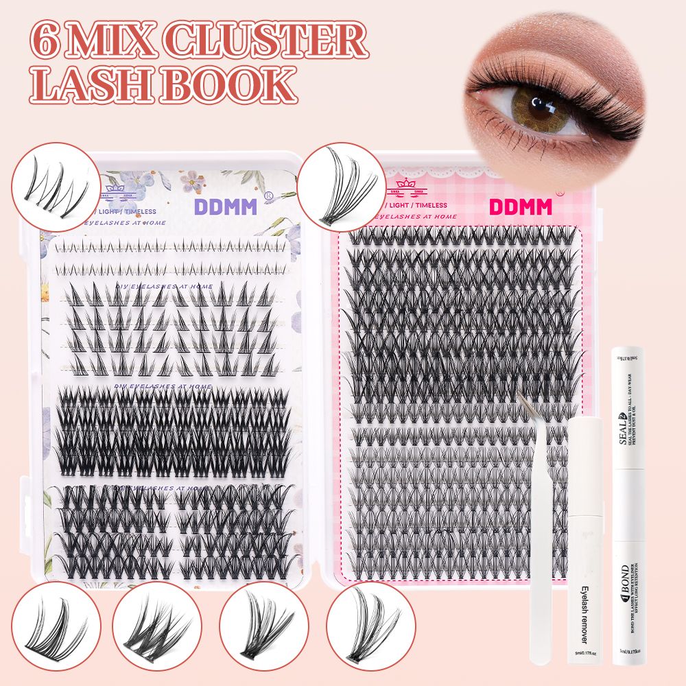 White Coloured False Lashes — YELASH · 2 Styles