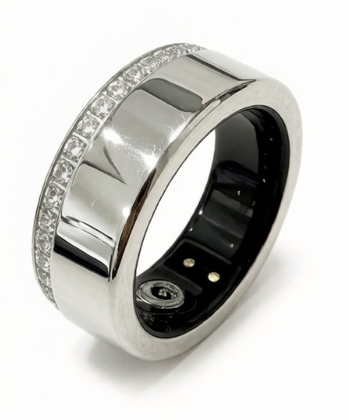Click to zoom Smart Ring · Jeweled IER-ST266-ST-V8 — AGJewel