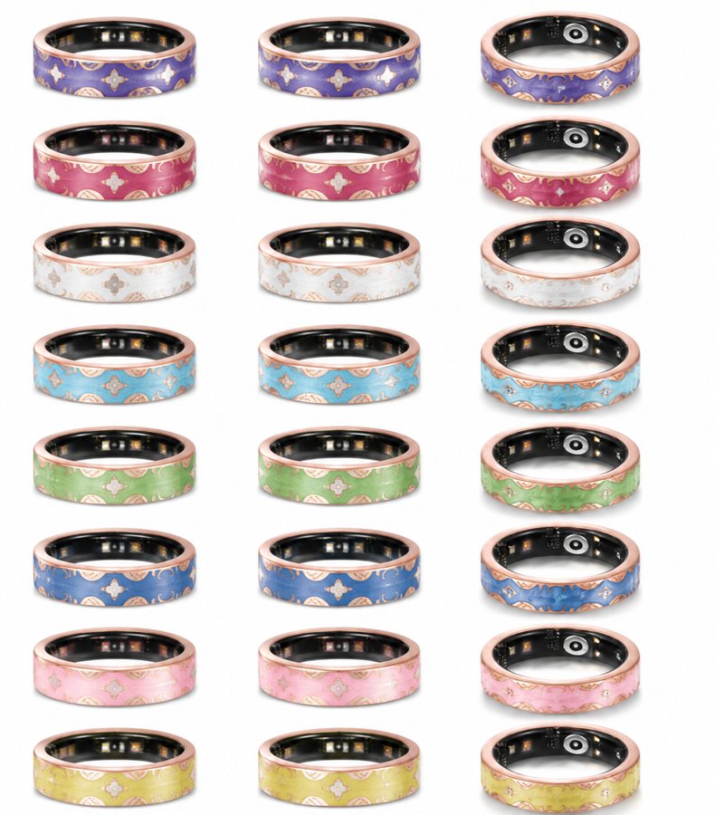 Click to zoom Smart Ring · Enamel IER-ST267-P-V10 — AGJewel