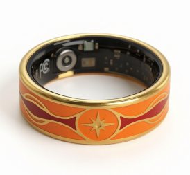 Click to zoom Smart Ring · Titanium IER-ST2622-ST/B — AGJewel